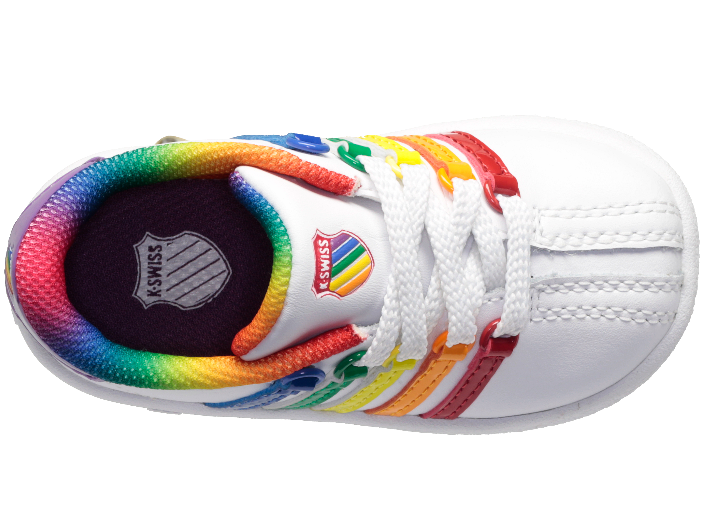 23343-104-M | CLASSIC VN | WHITE/RAINBOW