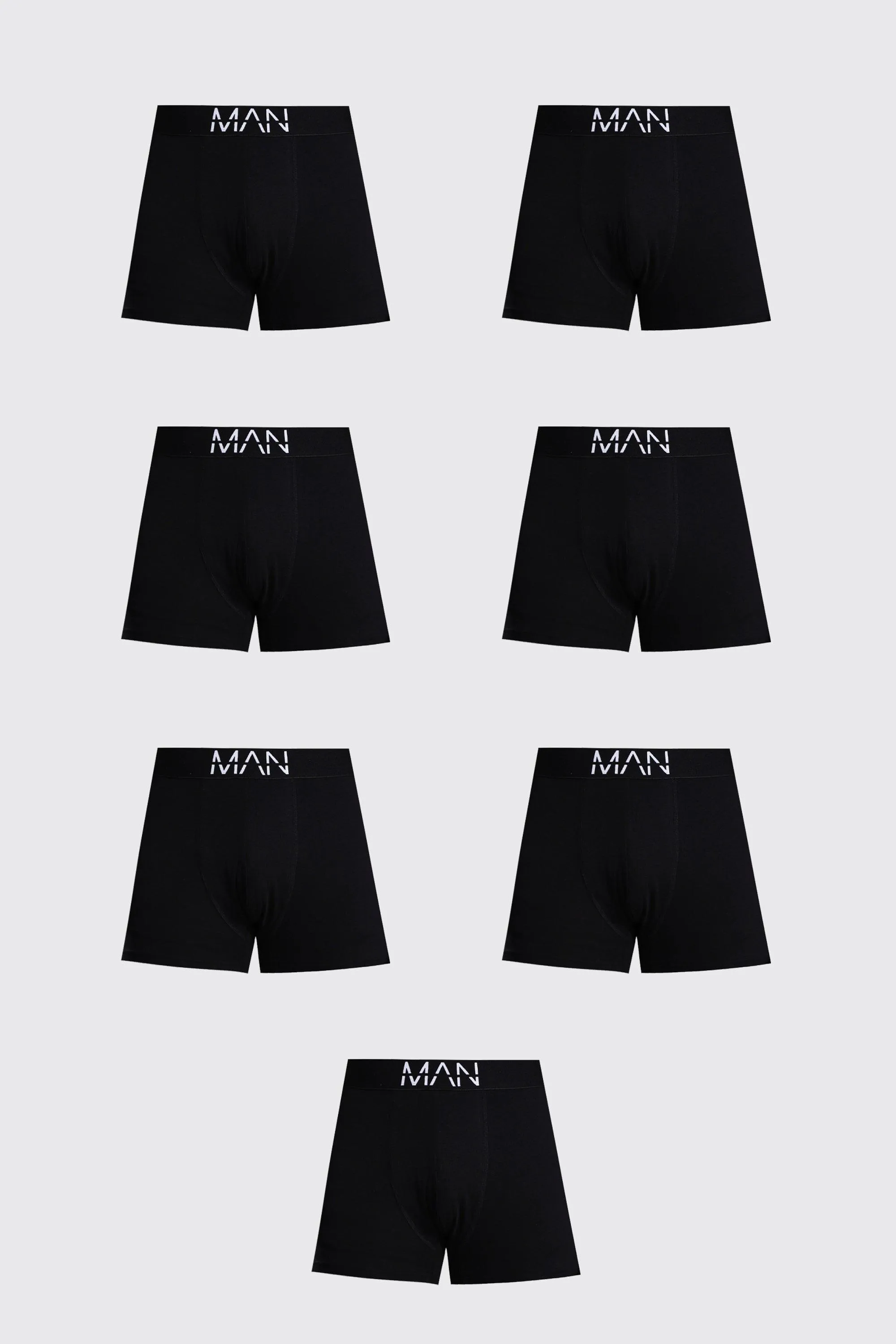 7 Pack Man Dash Classic Trunks | boohooMAN UK