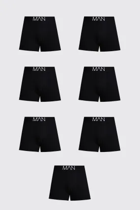 7 Pack Man Dash Classic Trunks | boohooMAN UK