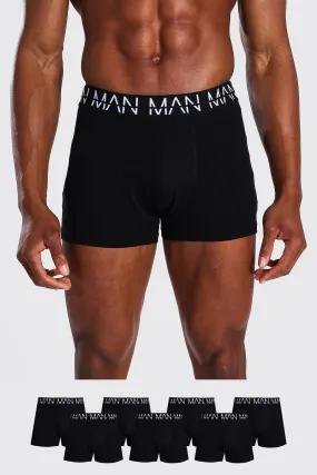 7 Pack Man Dash Repeat Classic Trunks | boohooMAN UK