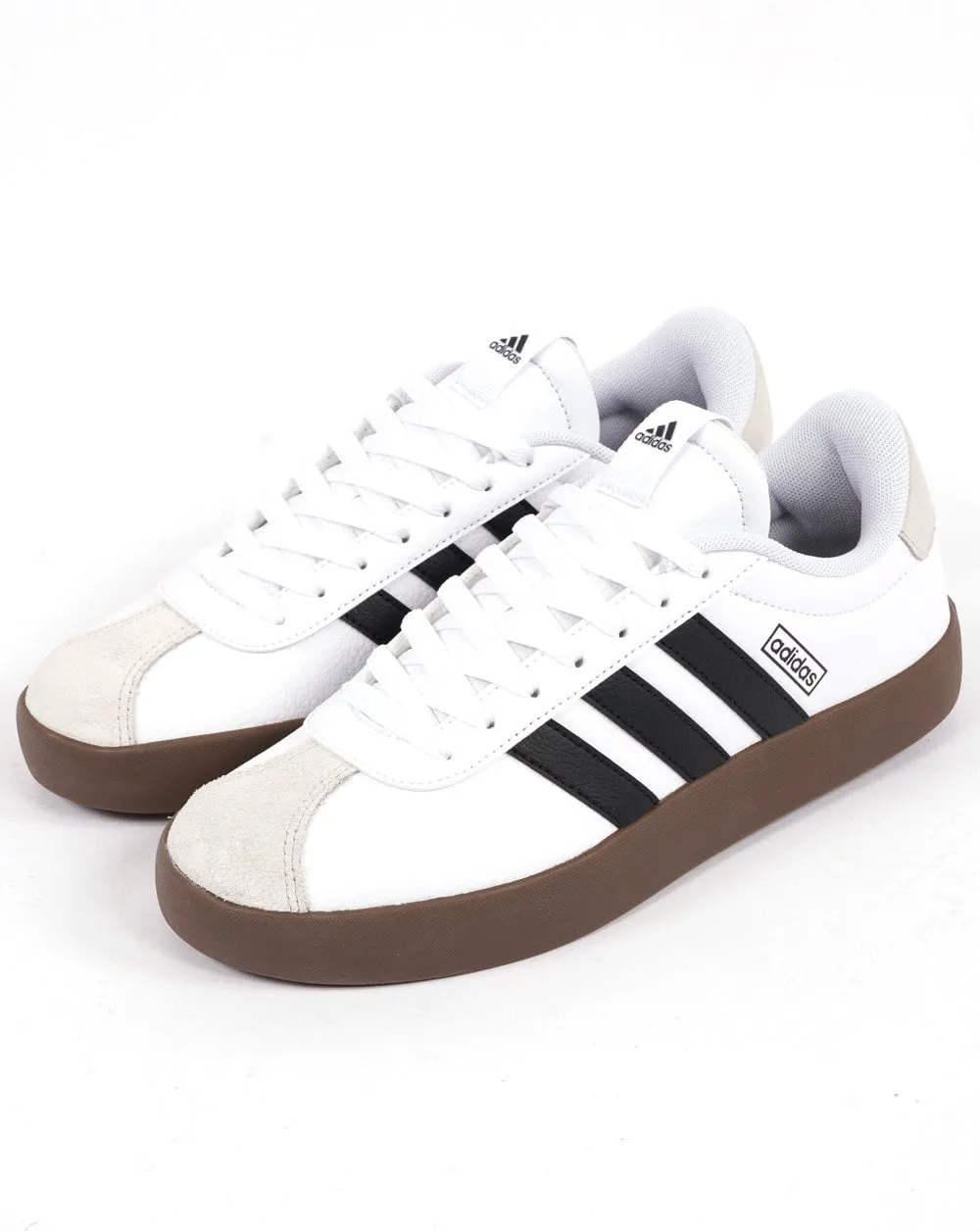 Adidas Court Trainers White Black Gum