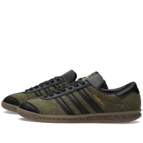 Adidas HamburgJungle Ink, Core Black & Gum