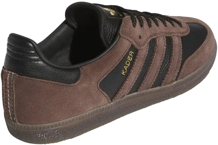 Adidas Kader X Samba ADV / Black / Brown / Gum