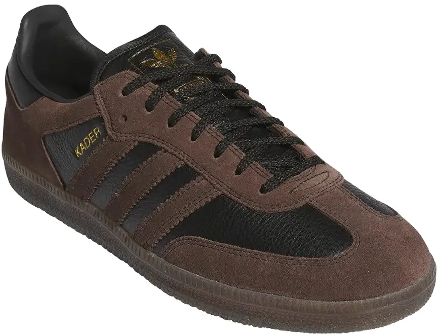 Adidas Kader X Samba ADV / Black / Brown / Gum