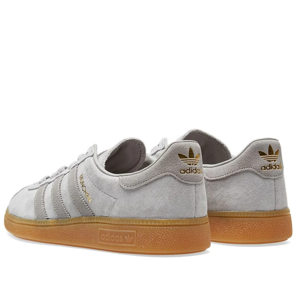 Adidas MunchenSolid Grey & Gum