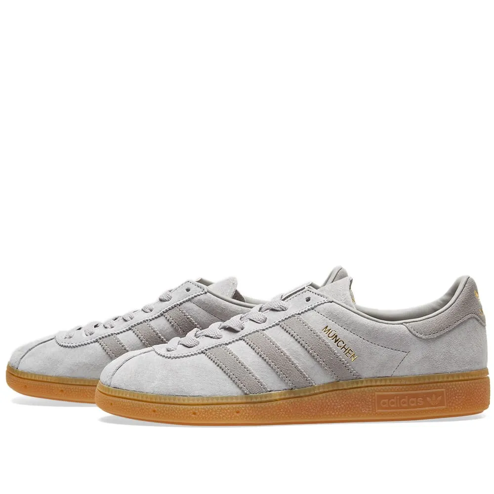 Adidas MunchenSolid Grey & Gum