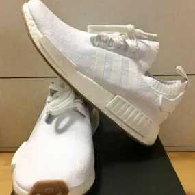 Adidas NMD R_1 Primeknit PK White Gum Pack Men Size8&9US