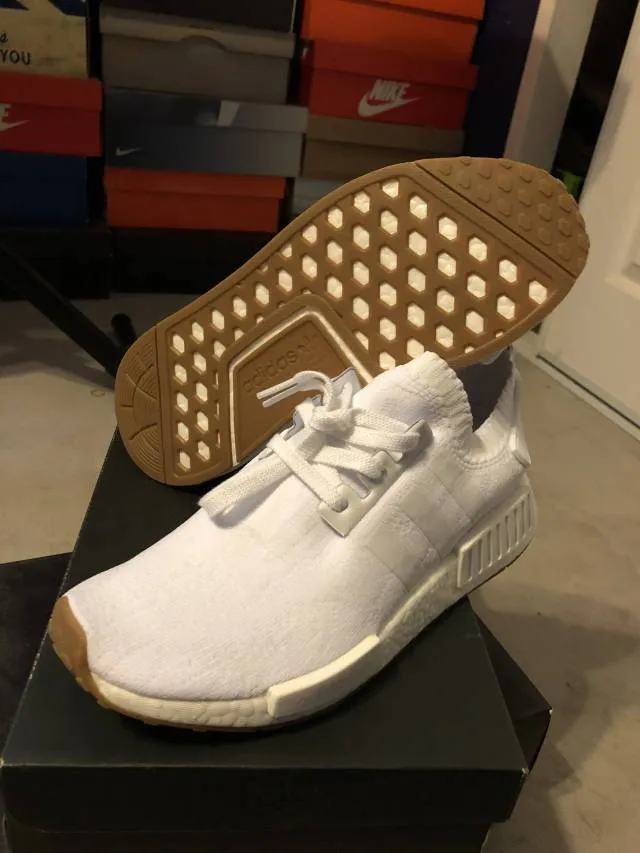 adidas NMD R1 White Gum