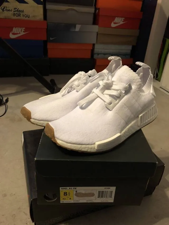 adidas NMD R1 White Gum