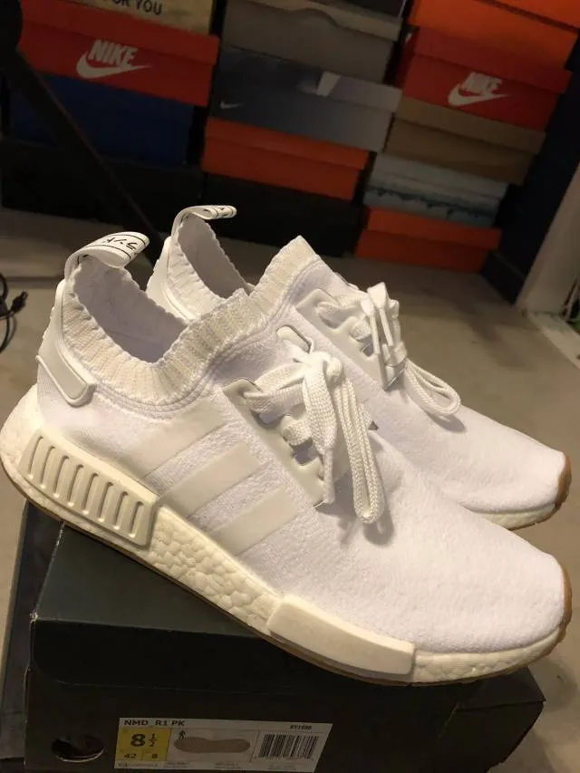 adidas NMD R1 White Gum