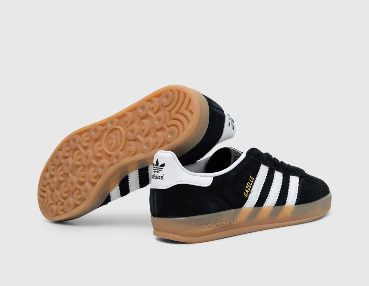 adidas Originals Gazelle Indoor Core Black / Fwtr White - Gum