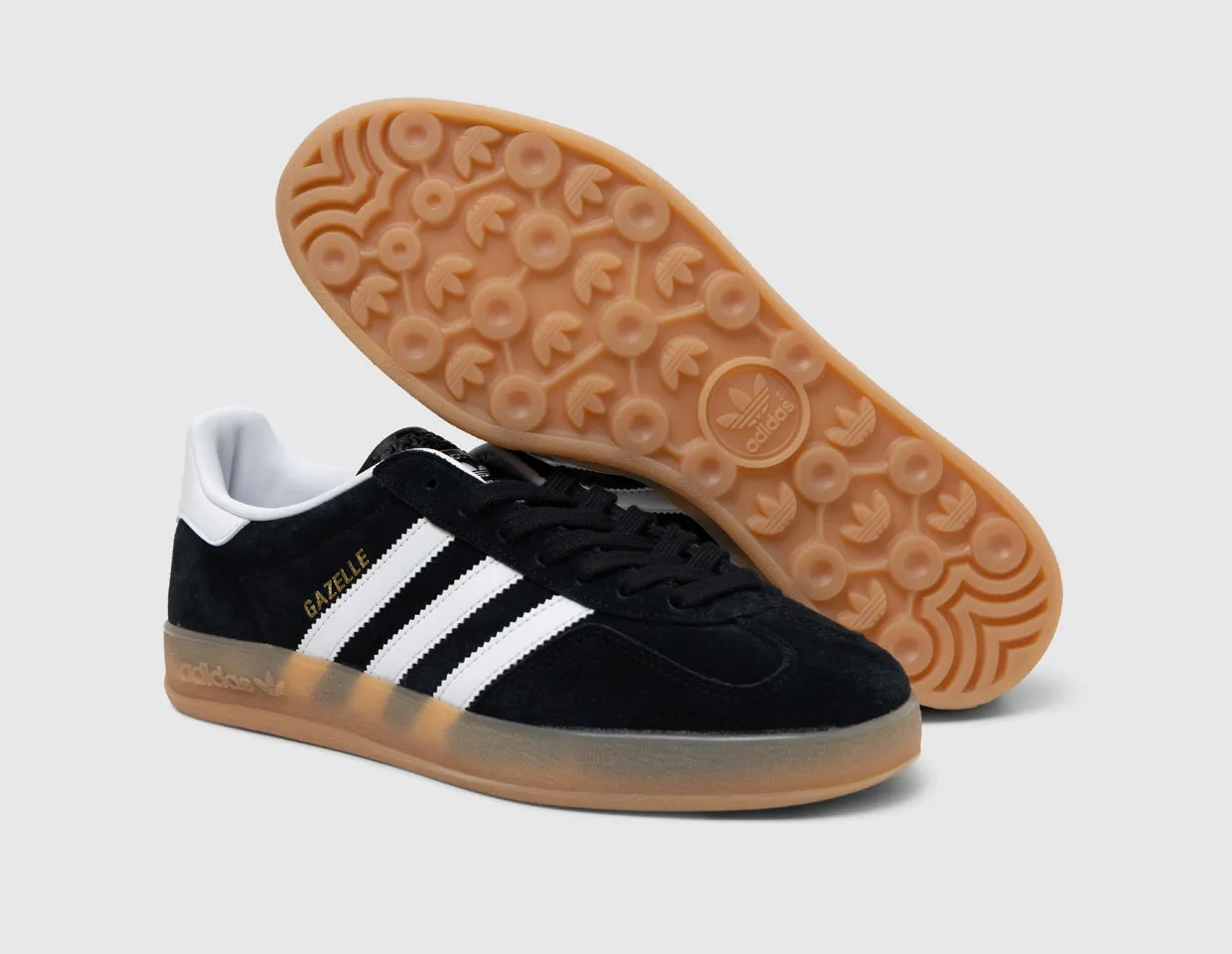 adidas Originals Gazelle Indoor Core Black / Fwtr White - Gum