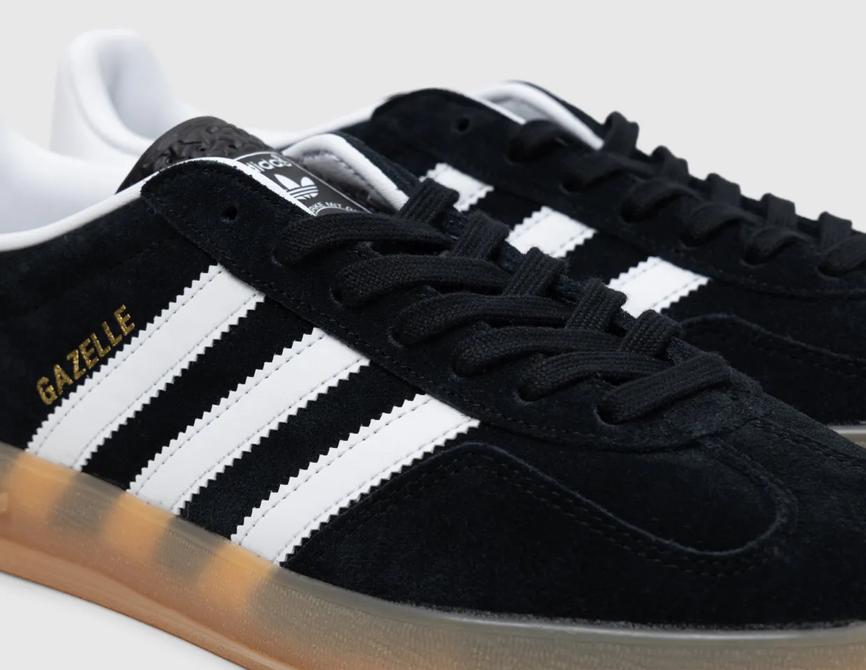 adidas Originals Gazelle Indoor Core Black / Fwtr White - Gum