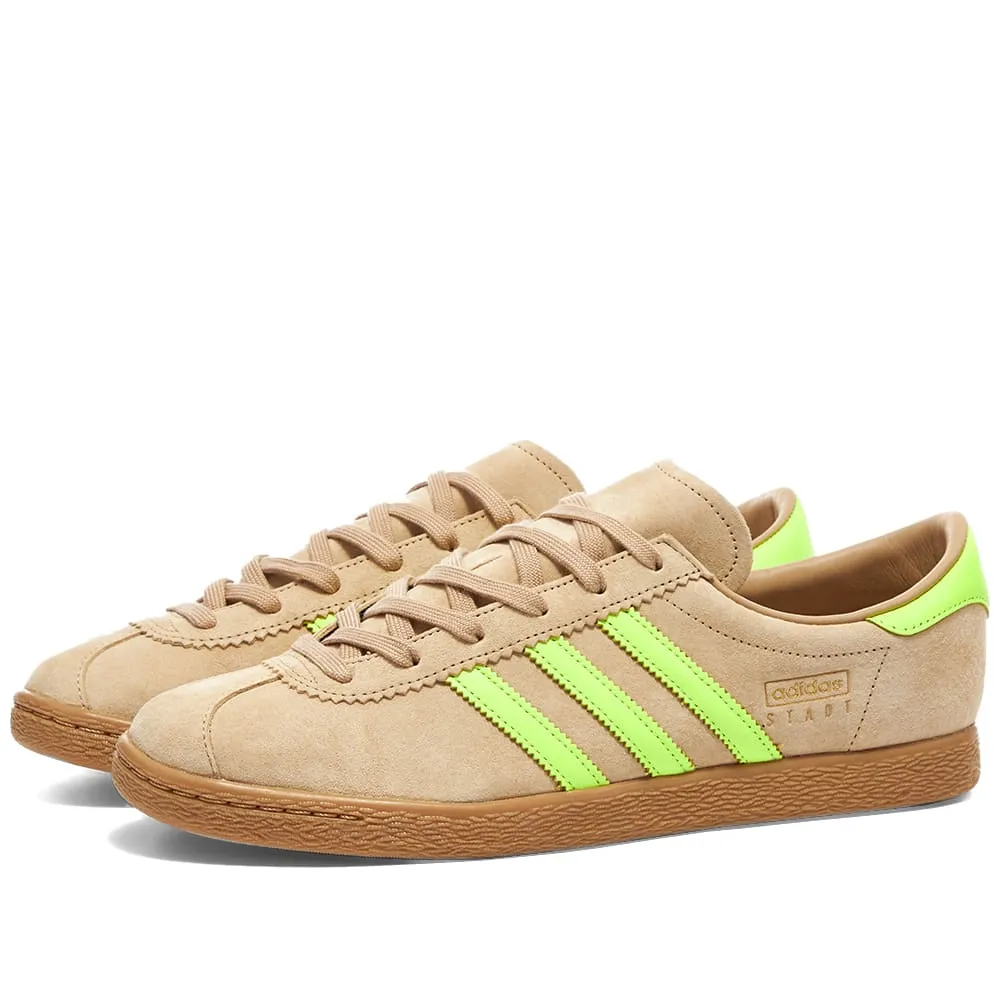 Adidas StadtPale Nude, Solar Yellow & Gum