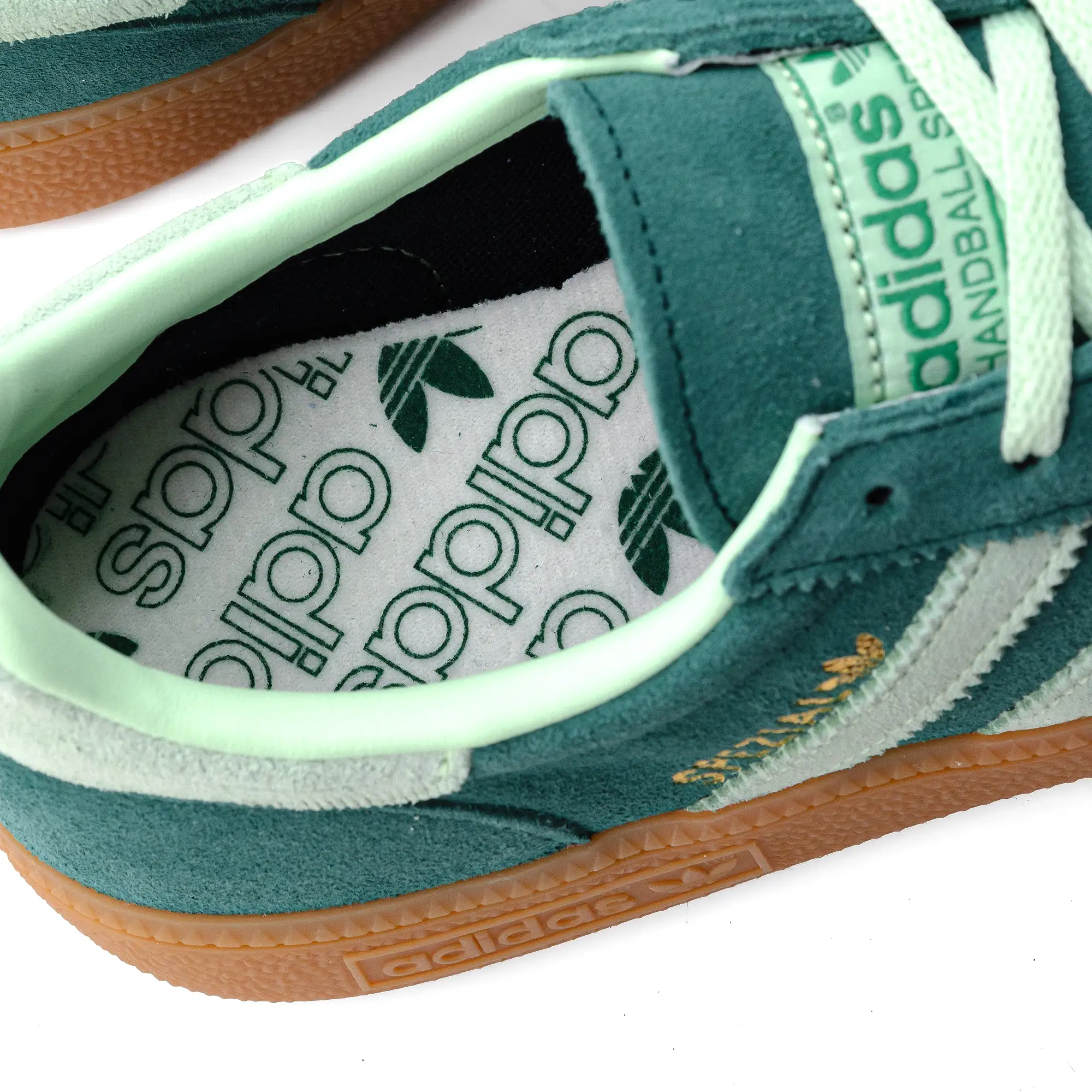 adidas Women's Handball Spezial  Collegiate Green/Semi Green Spark/Gum IE5896