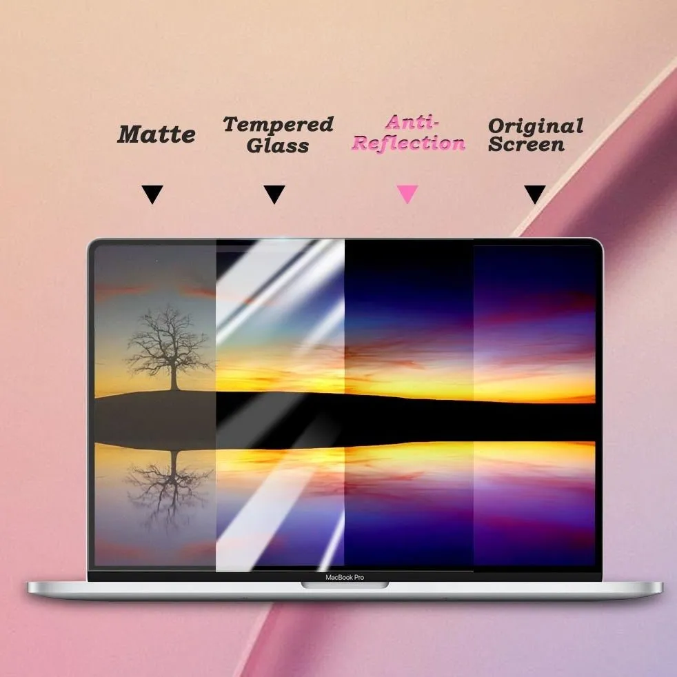 Anti-Reflection Screen Protector for MacBook Air 13.6, M3 (2024)/ M2 (2023-2022)