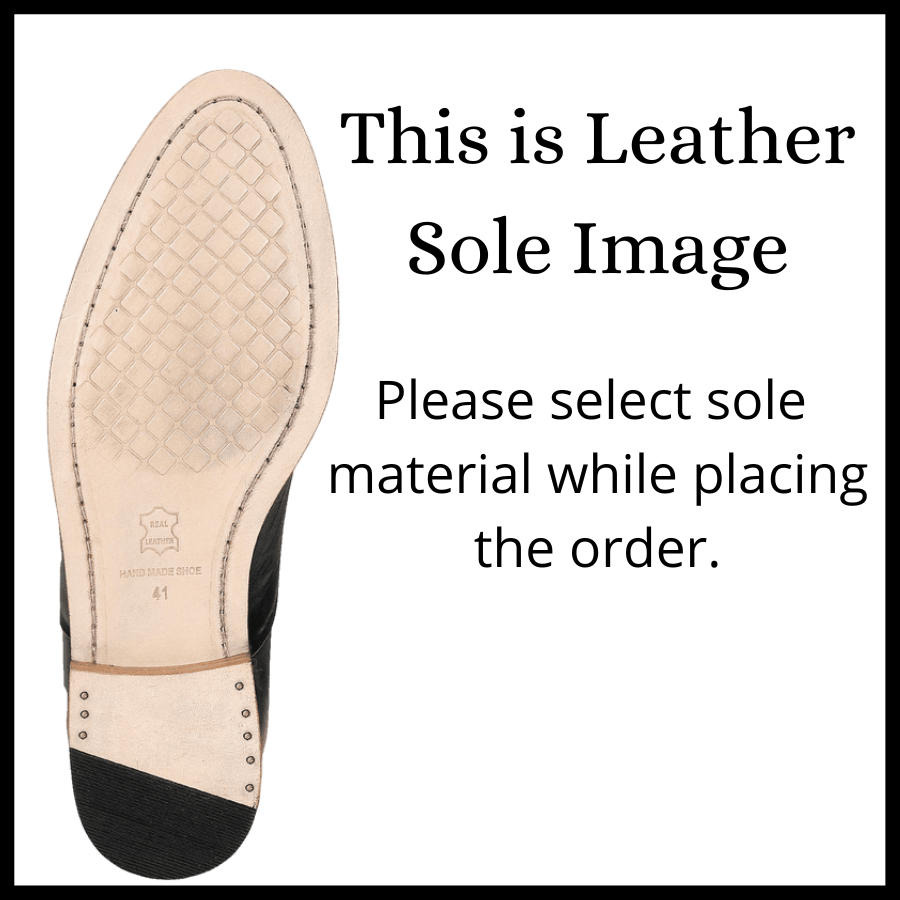 Antonio Handmade Leather Sole Shoes