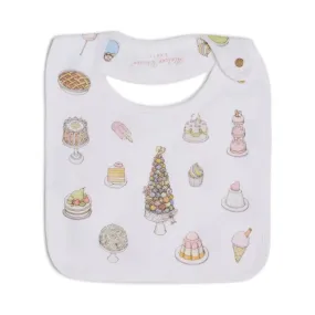 Atelier Choux Paris Bib Satin Sweetie Pie Multi