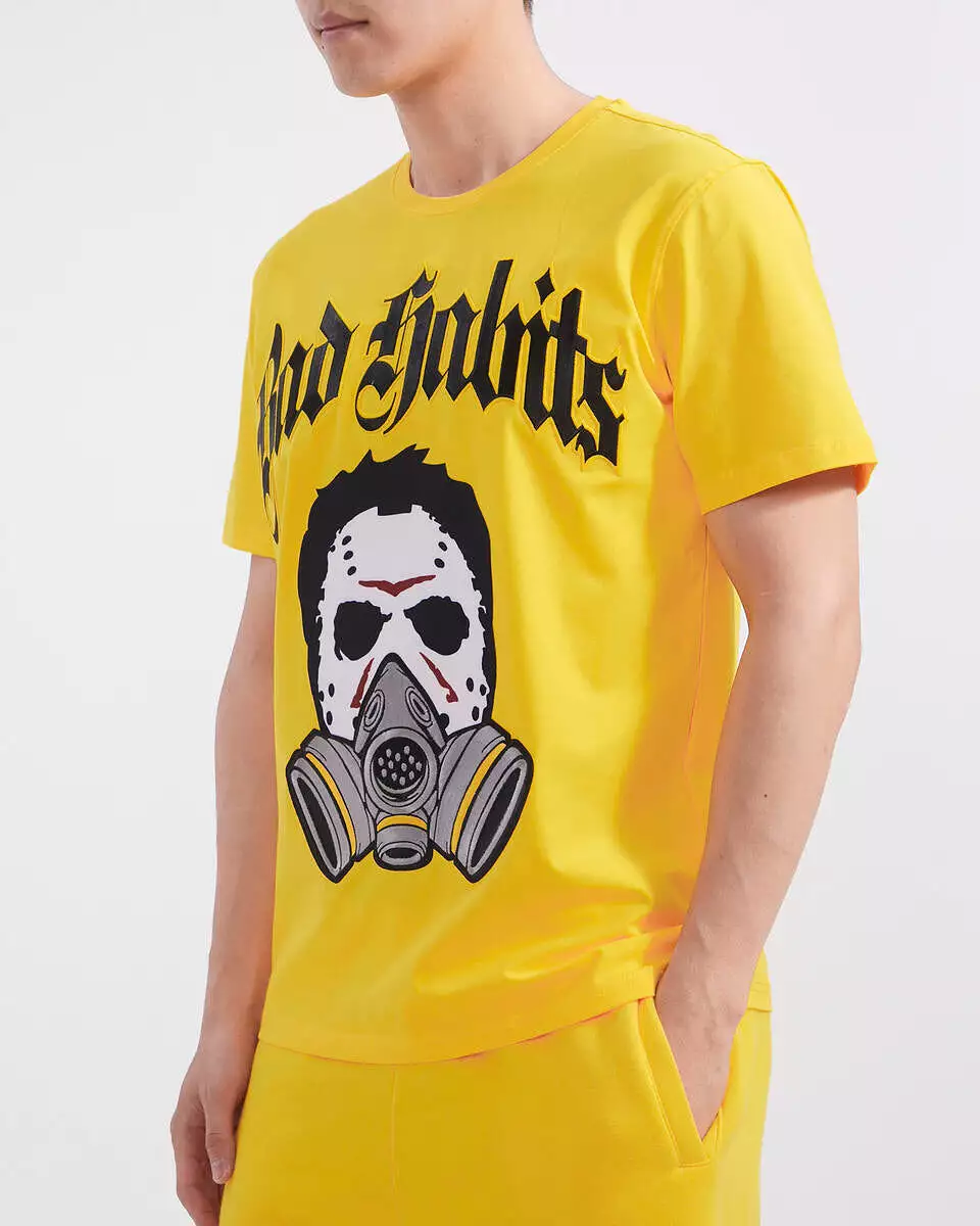 Bad Habits Gas Mask Tee