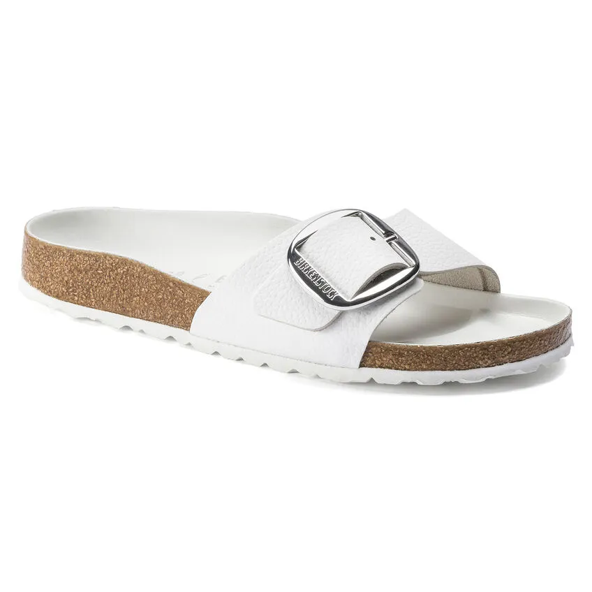 Birkenstock Madrid Big Buckle White