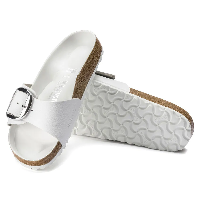 Birkenstock Madrid Big Buckle White