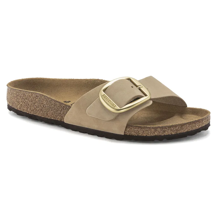 Birkenstock Women’s Madrid Big Buckle Slip On Sandals-Sandcastle