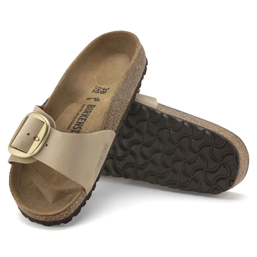 Birkenstock Women’s Madrid Big Buckle Slip On Sandals-Sandcastle