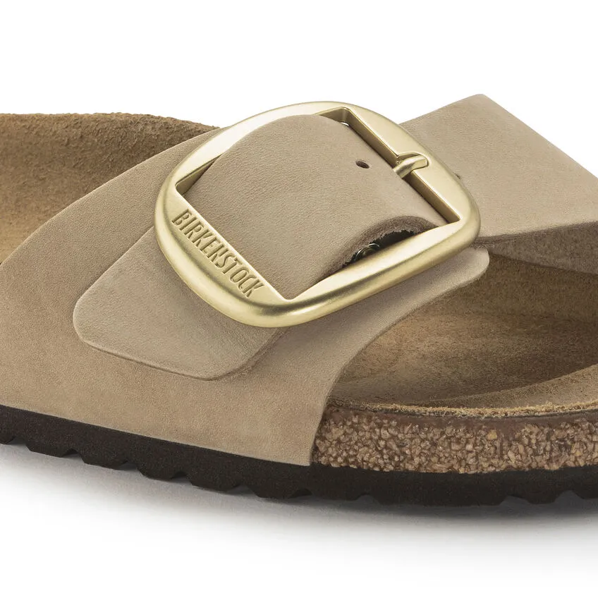 Birkenstock Women’s Madrid Big Buckle Slip On Sandals-Sandcastle