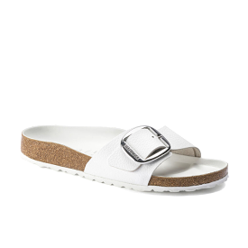 Birkenstock Women's Madrid Big Buckle White