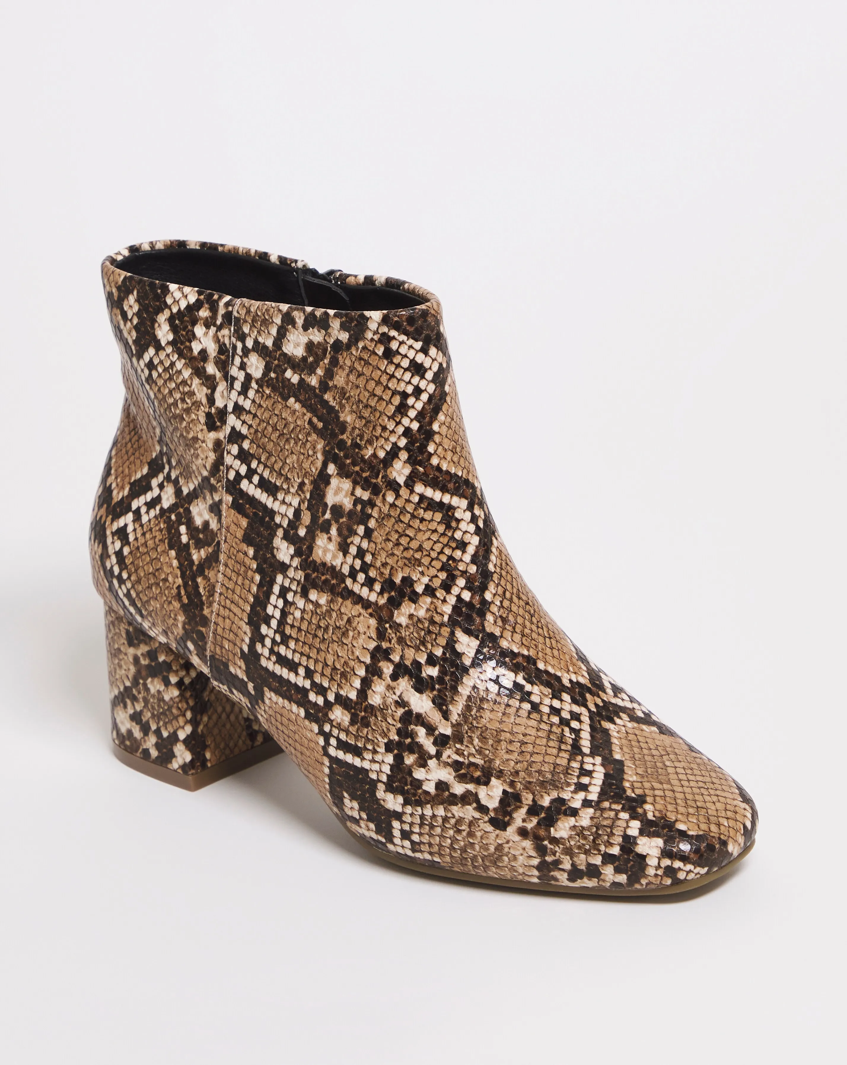 Block Heeled Boot E Fit | Simply Be