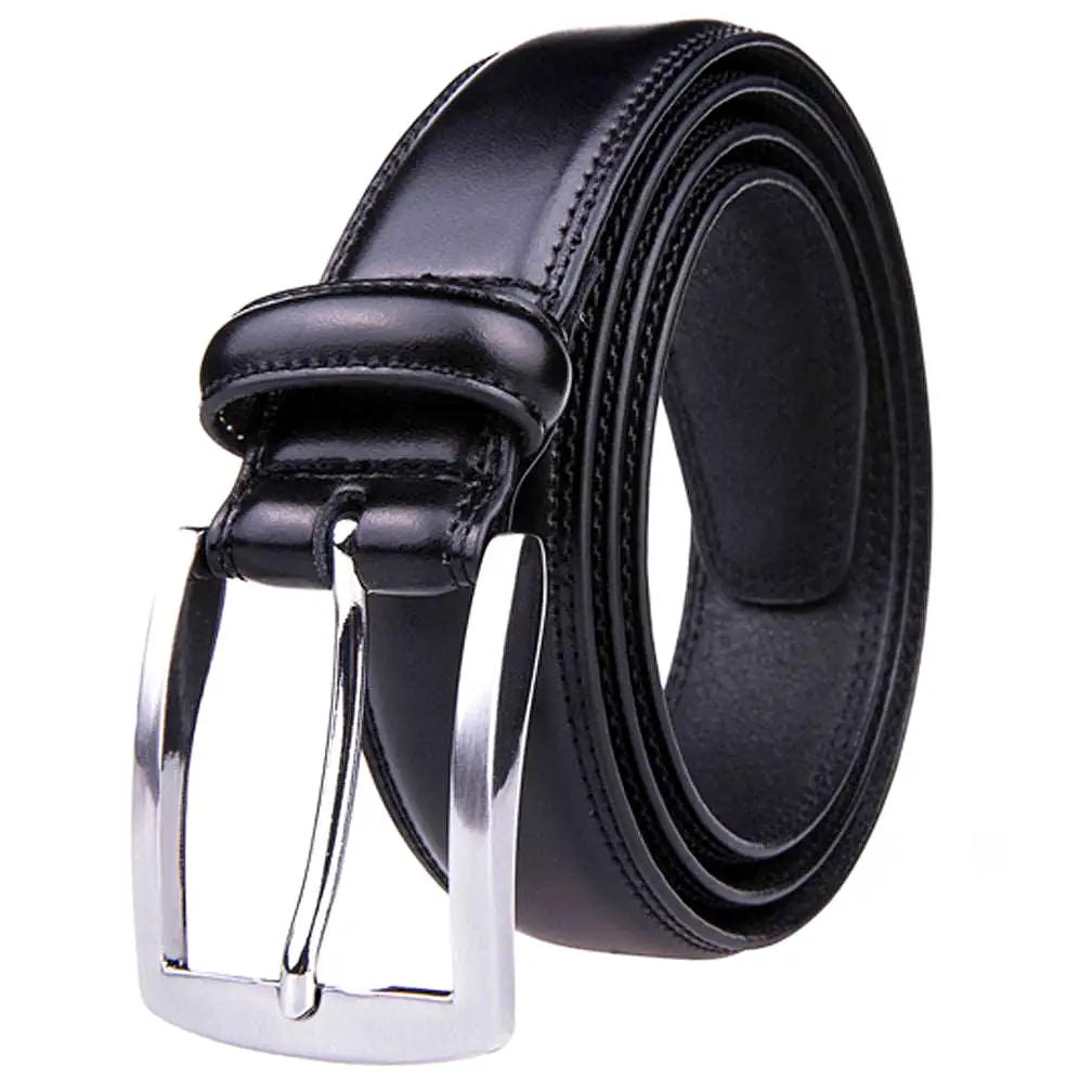 Braveman Men's Classic Genuine Leather Dress Belt