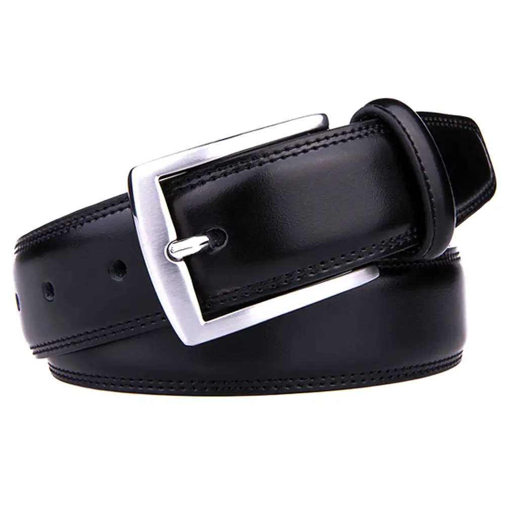 Braveman Men's Classic Genuine Leather Dress Belt