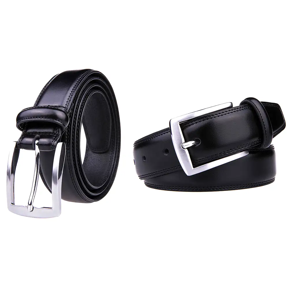 Braveman Men's Classic Genuine Leather Dress Belt