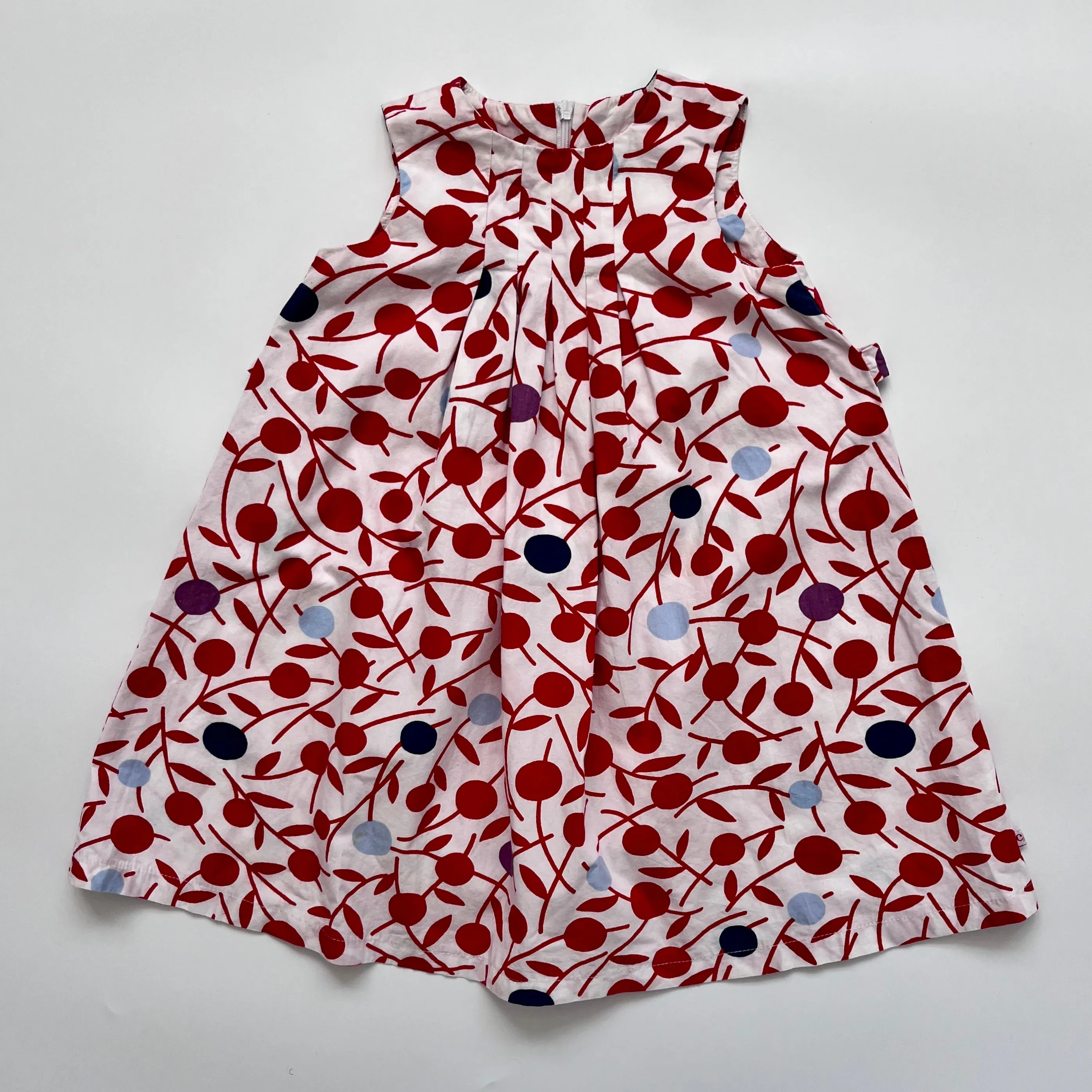 Cacharel Red And White Summer Dress: 4 Years