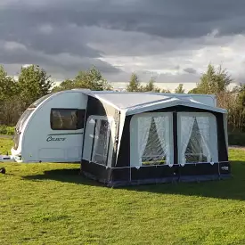 Camptech Countess DL 340 All-Season Caravan Porch Air Awning SL961 + Free Carpet (2024)