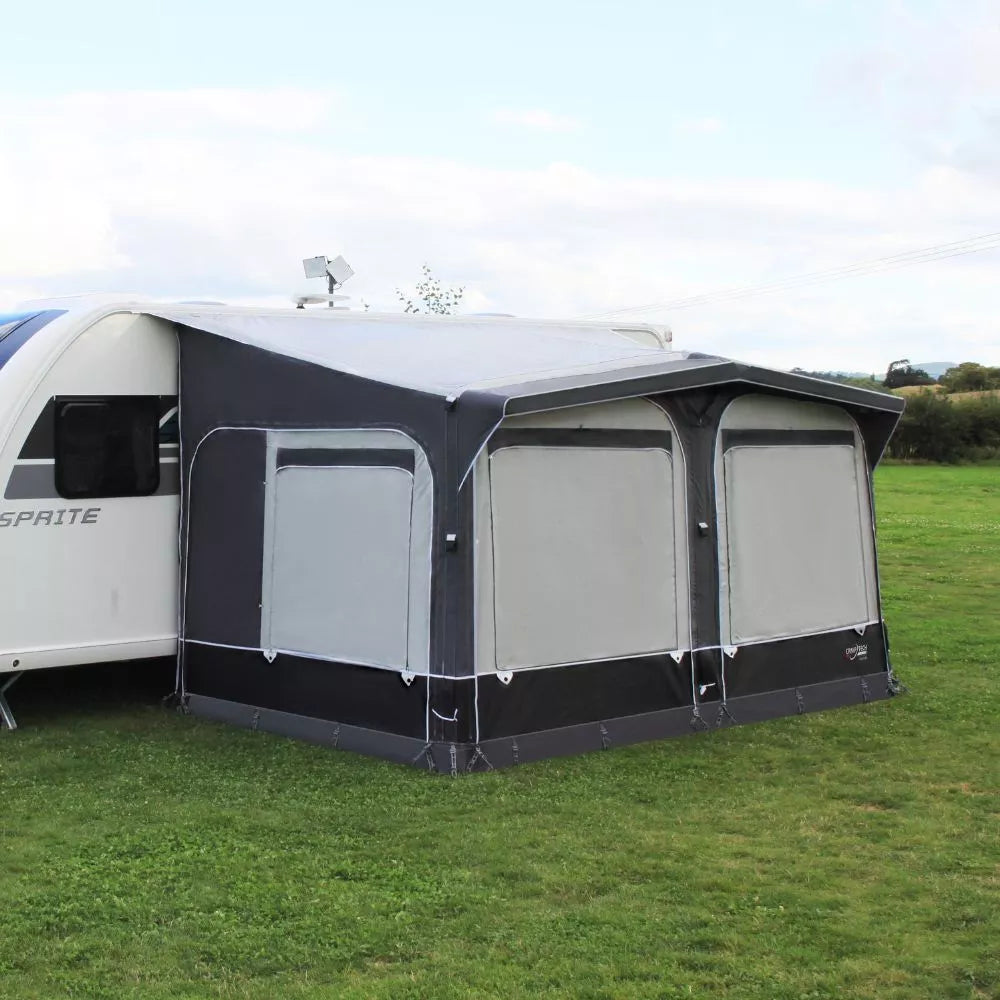 Camptech Duke 400 All-Season Caravan Air Awning SL960 2024 + Free Carpet