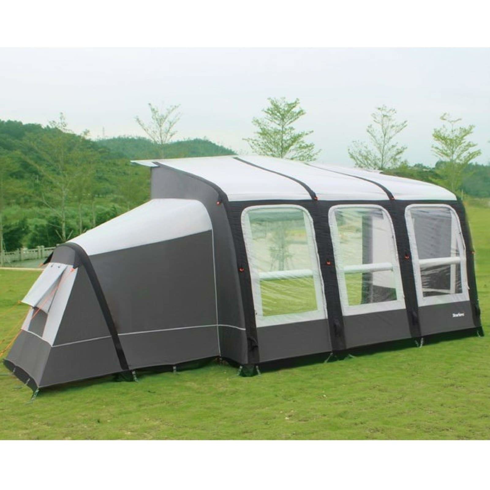 Camptech Starline 390 Inflatable Air Porch Caravan Awning (2024) + Free Carpet