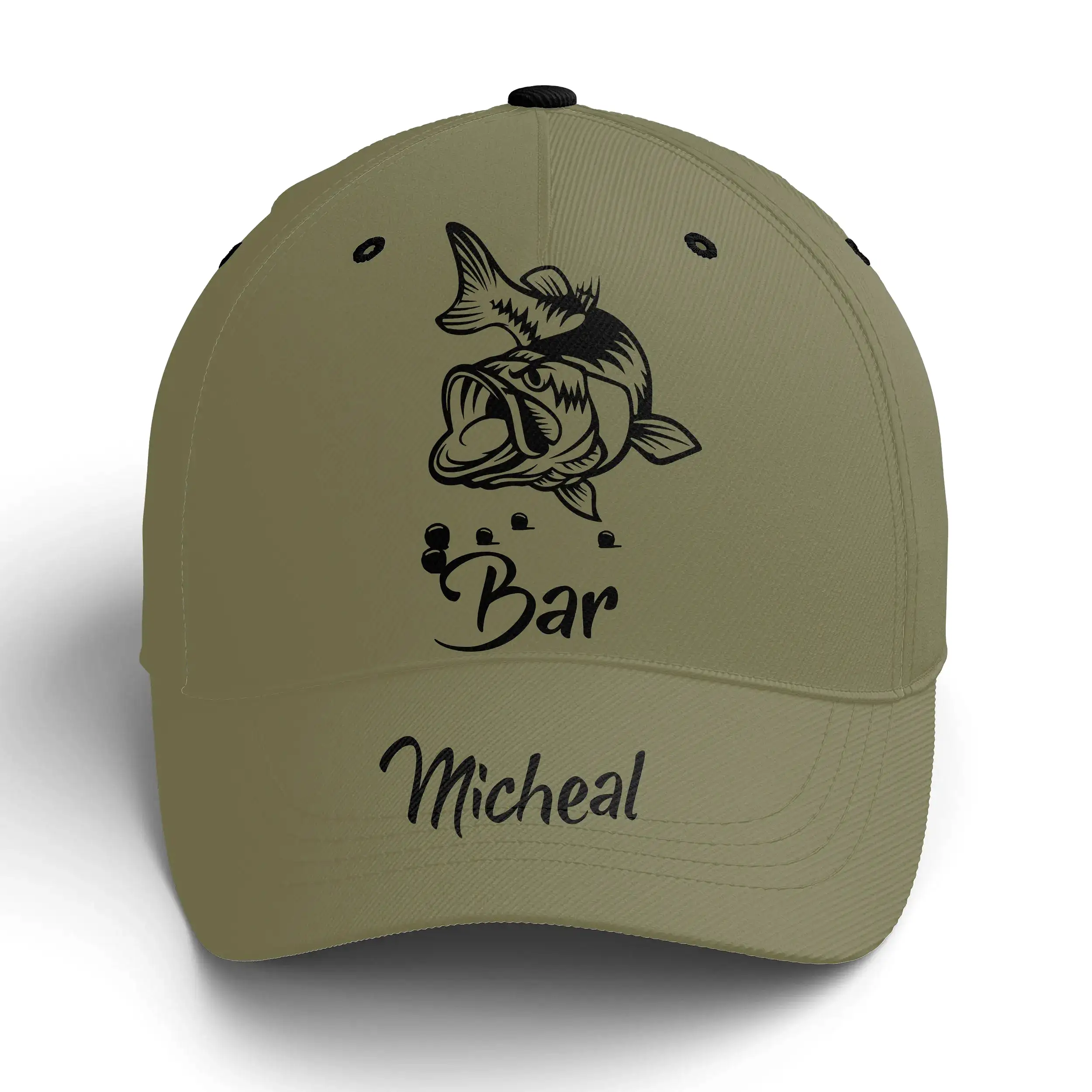 Casquette Pêcheur, Pêche du Bar, Cadeau Personnalisé Fans de Pêche - CT14082330