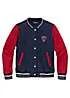 DELMAO Kids College Style Sweat Jacket