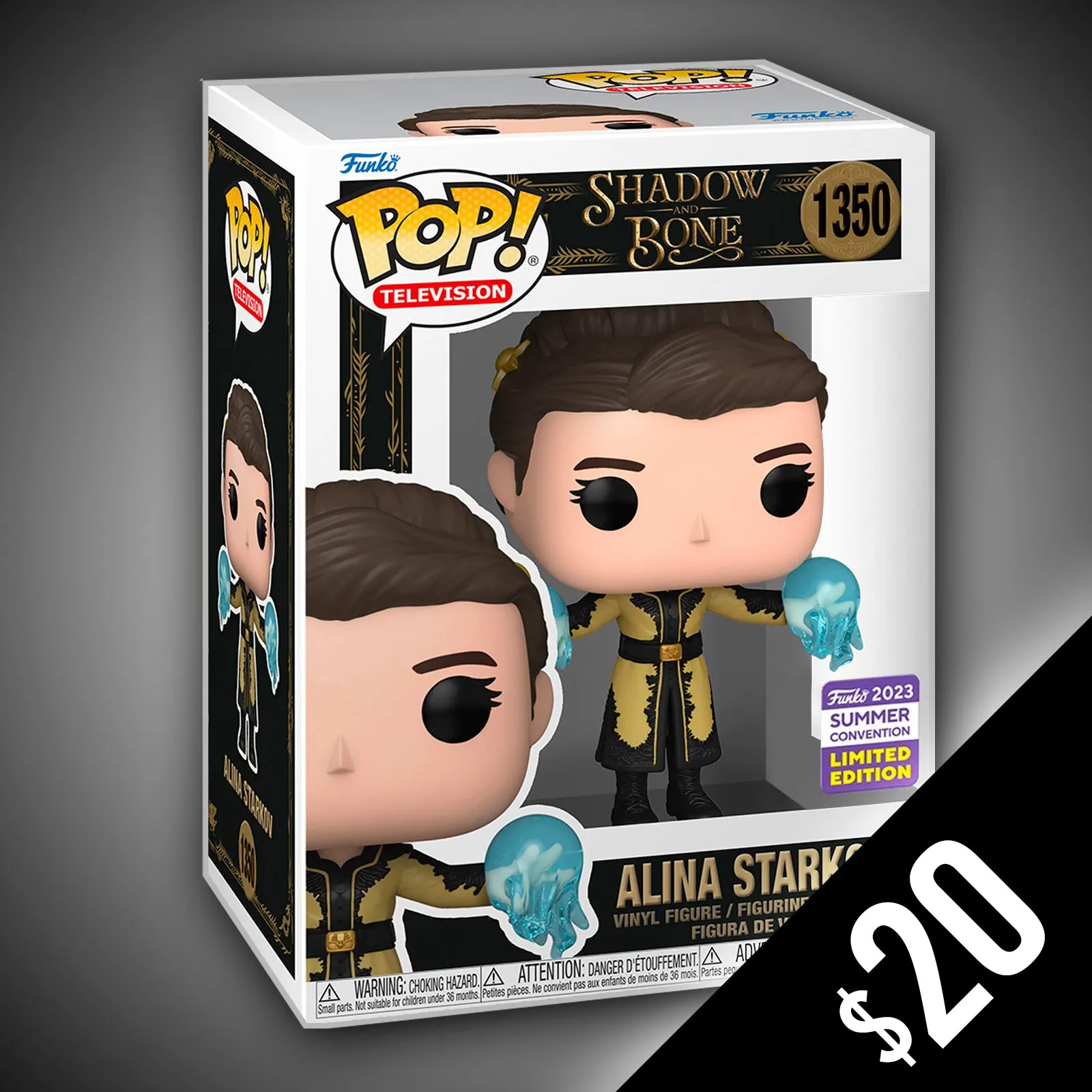 Funko Pop! TV - Shadow and Bone: Alina Starkov #1350 (Summer Convention 2023 Shared Sticker)