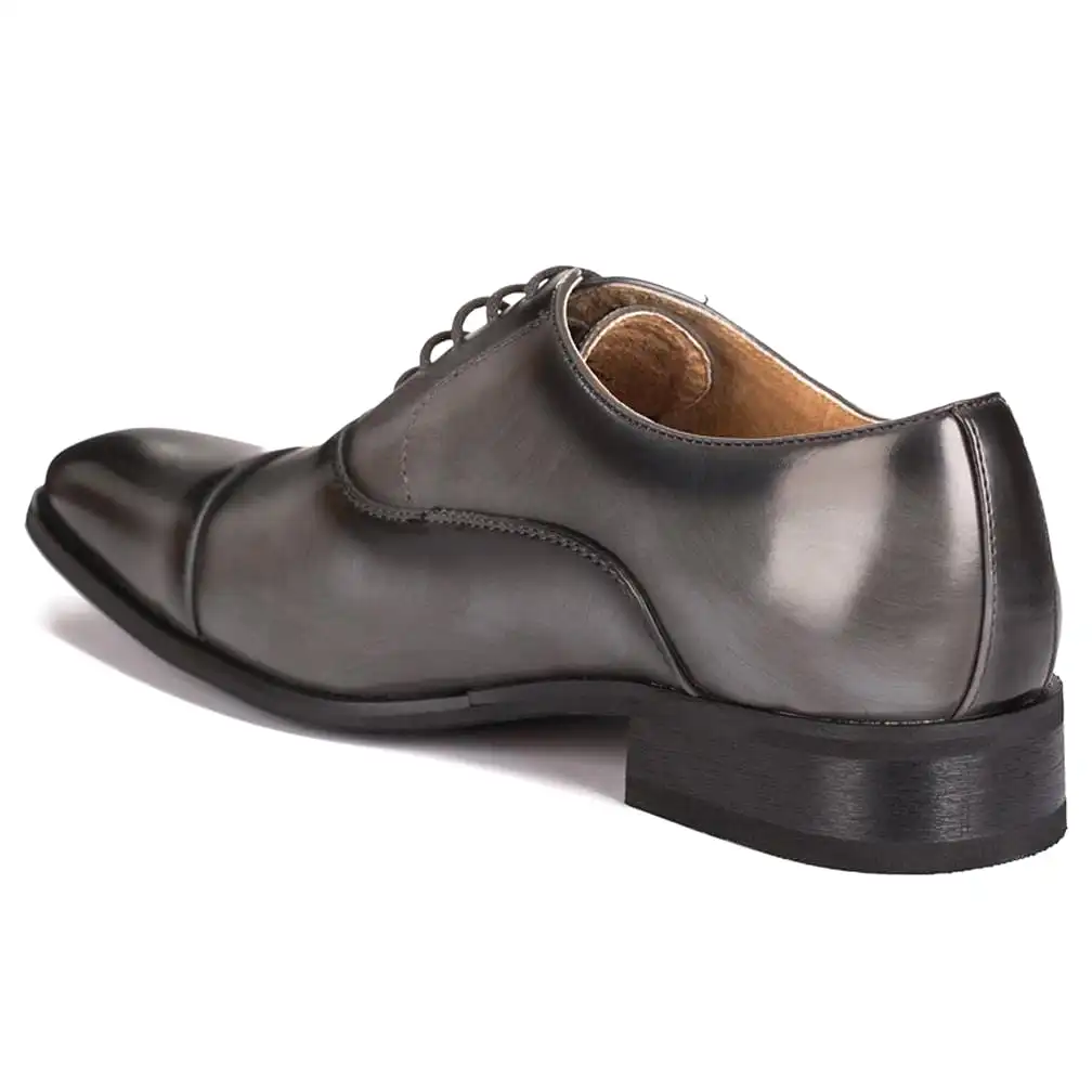 Gino Vitale Lace-up Cap Toe Dress Shoes