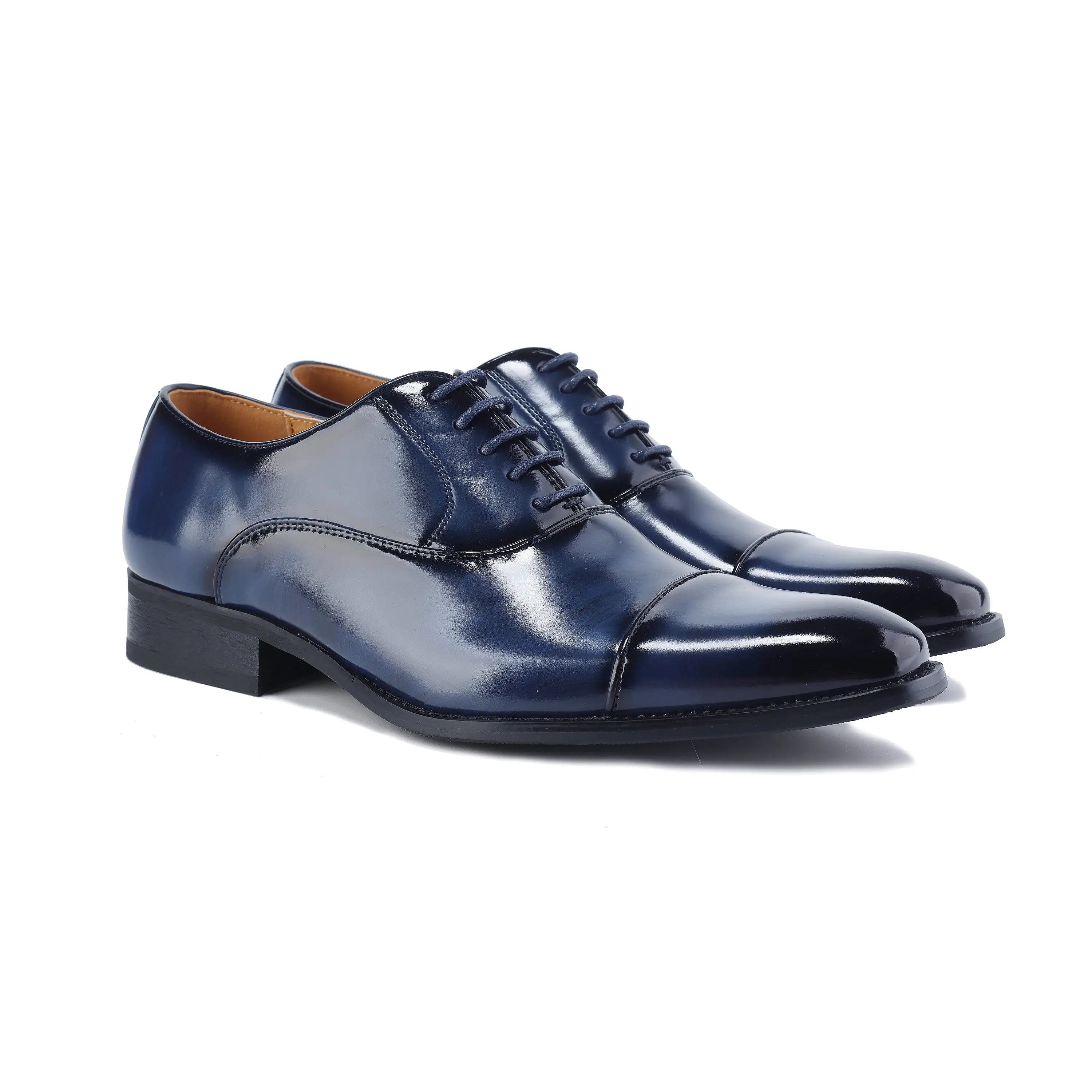 Gino Vitale Lace-up Cap Toe Dress Shoes