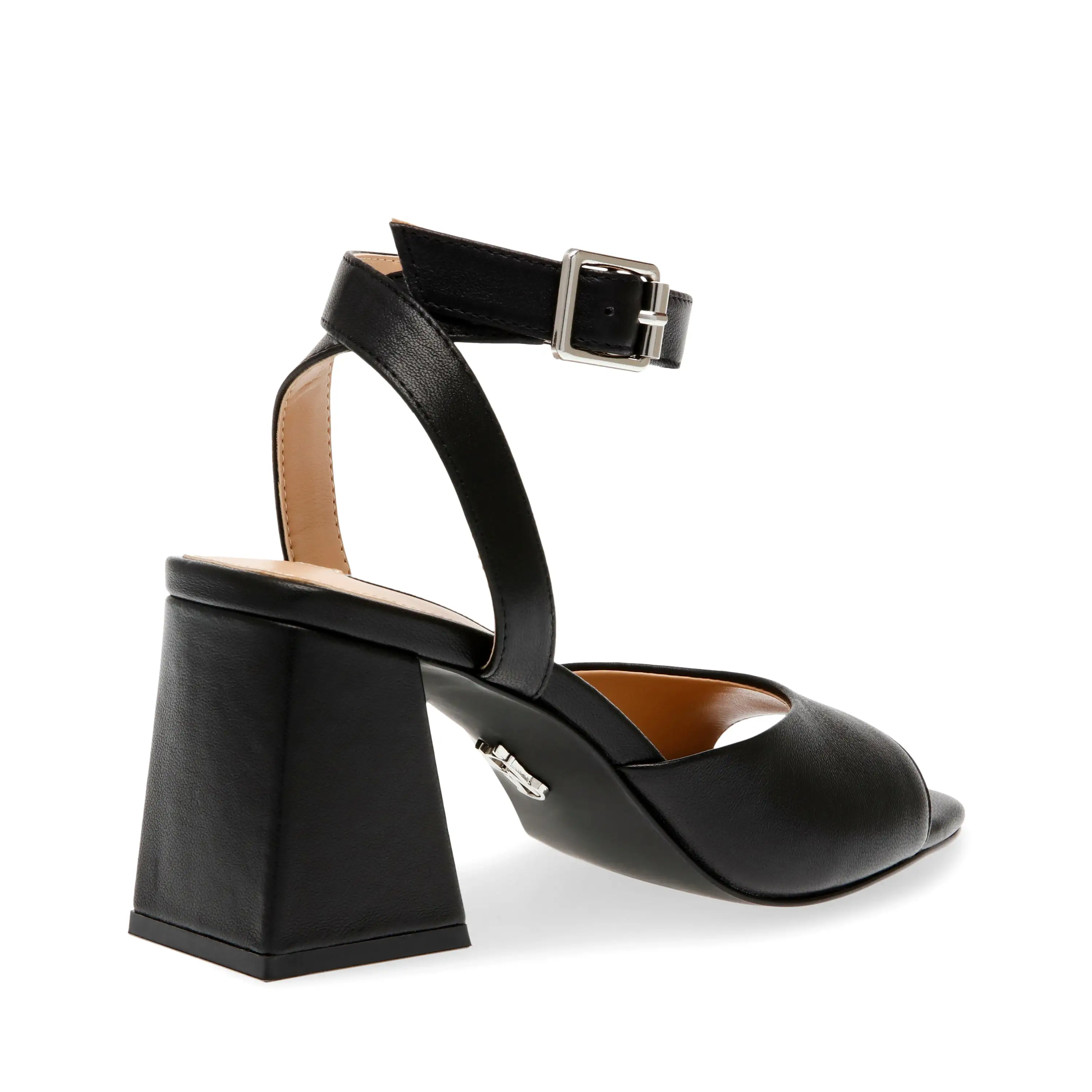 Glisten Sandal BLACK LEATHER