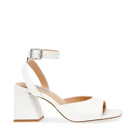 Glisten Sandal WHITE LEATHER