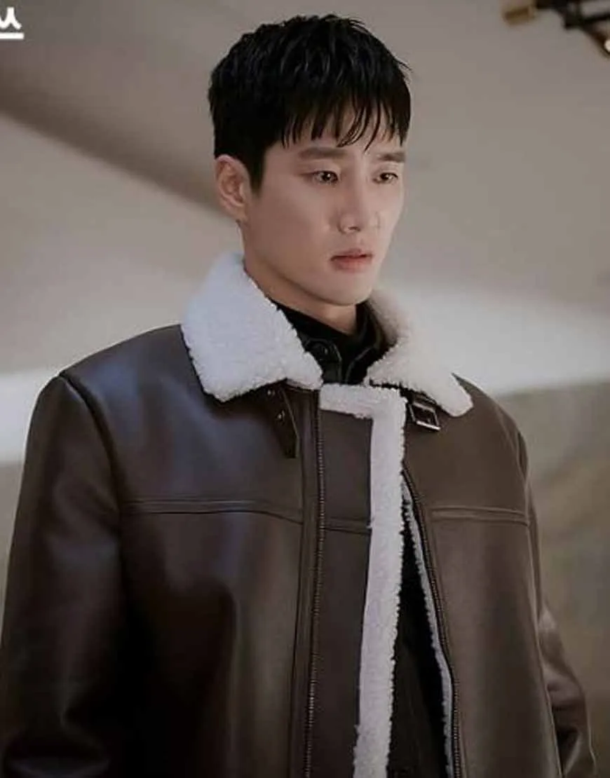 Itaewon Class Ahn Bo-Hyun Leather Coat | Ujackets.com - 40% OFF