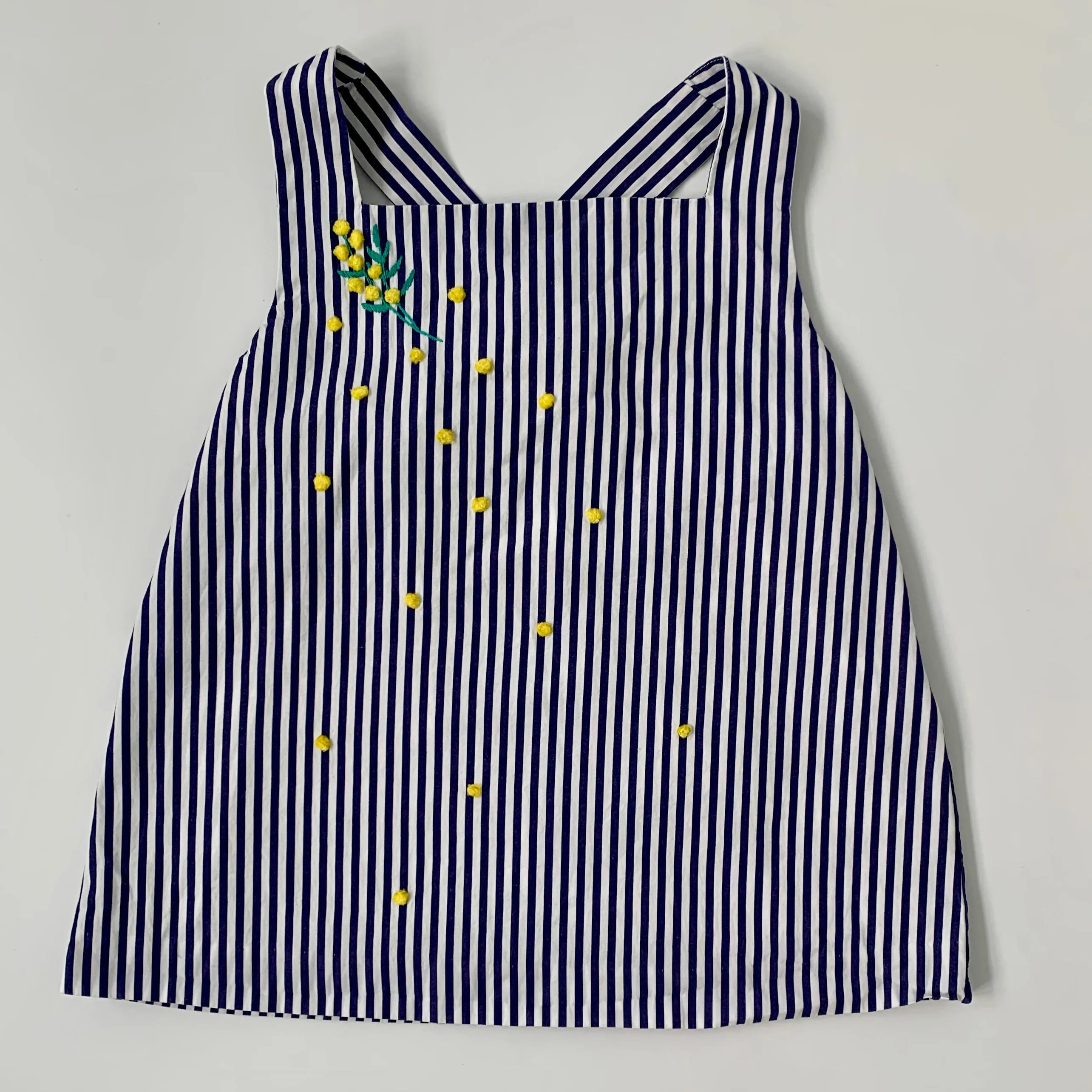 Jacadi Blue And White Stripe Summer Top: 8 Years