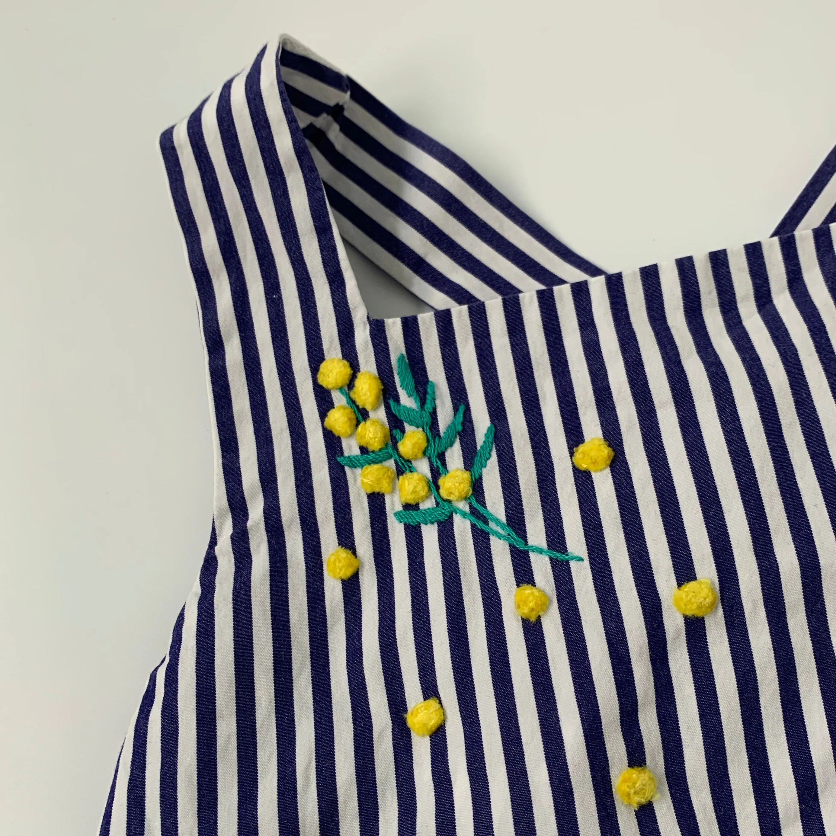 Jacadi Blue And White Stripe Summer Top: 8 Years