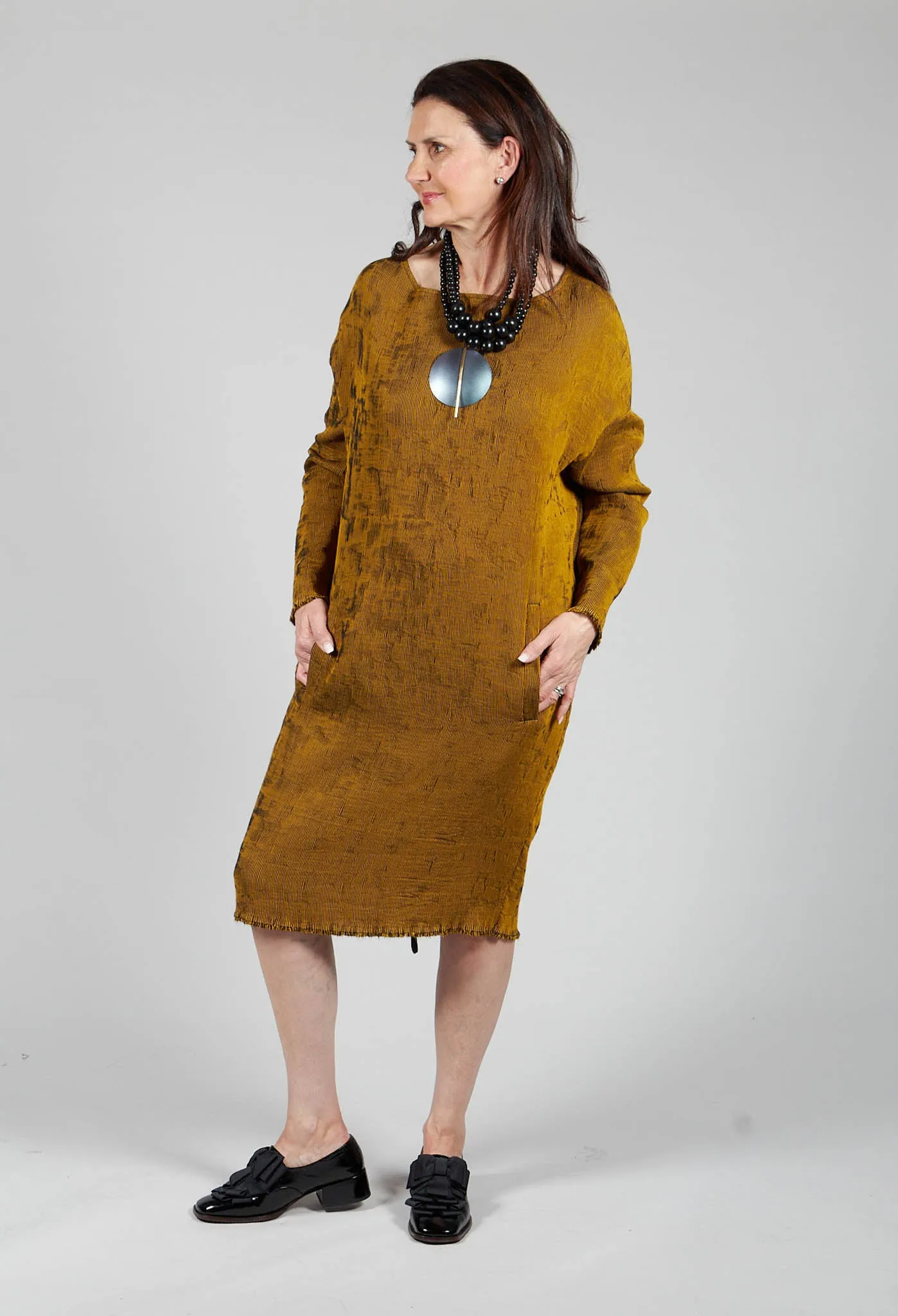 Karim Dress in Cumin