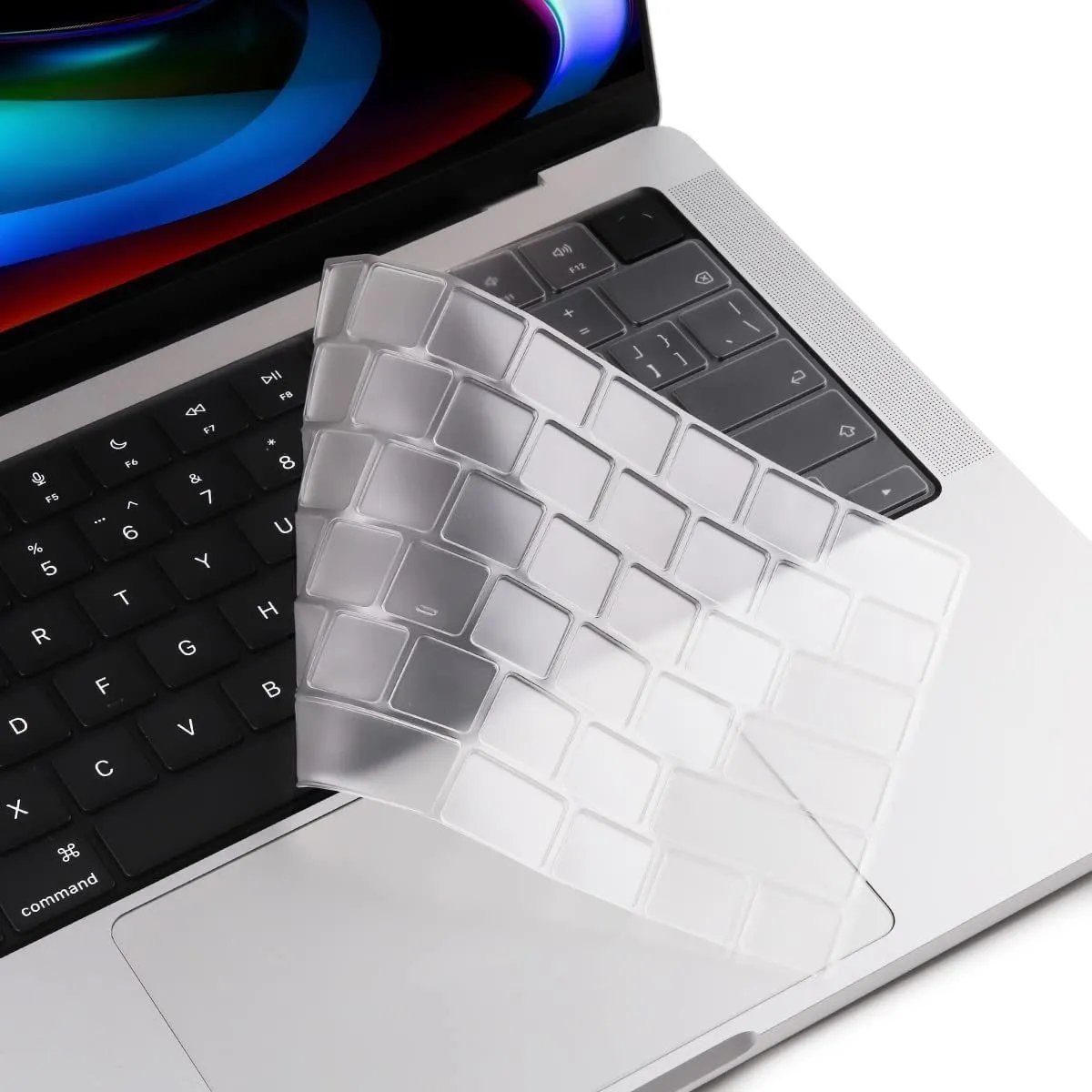 Keyboard Protector for MacBook Air 13.6, M3 (2024)/ M2 (2023-2022) - US Layout