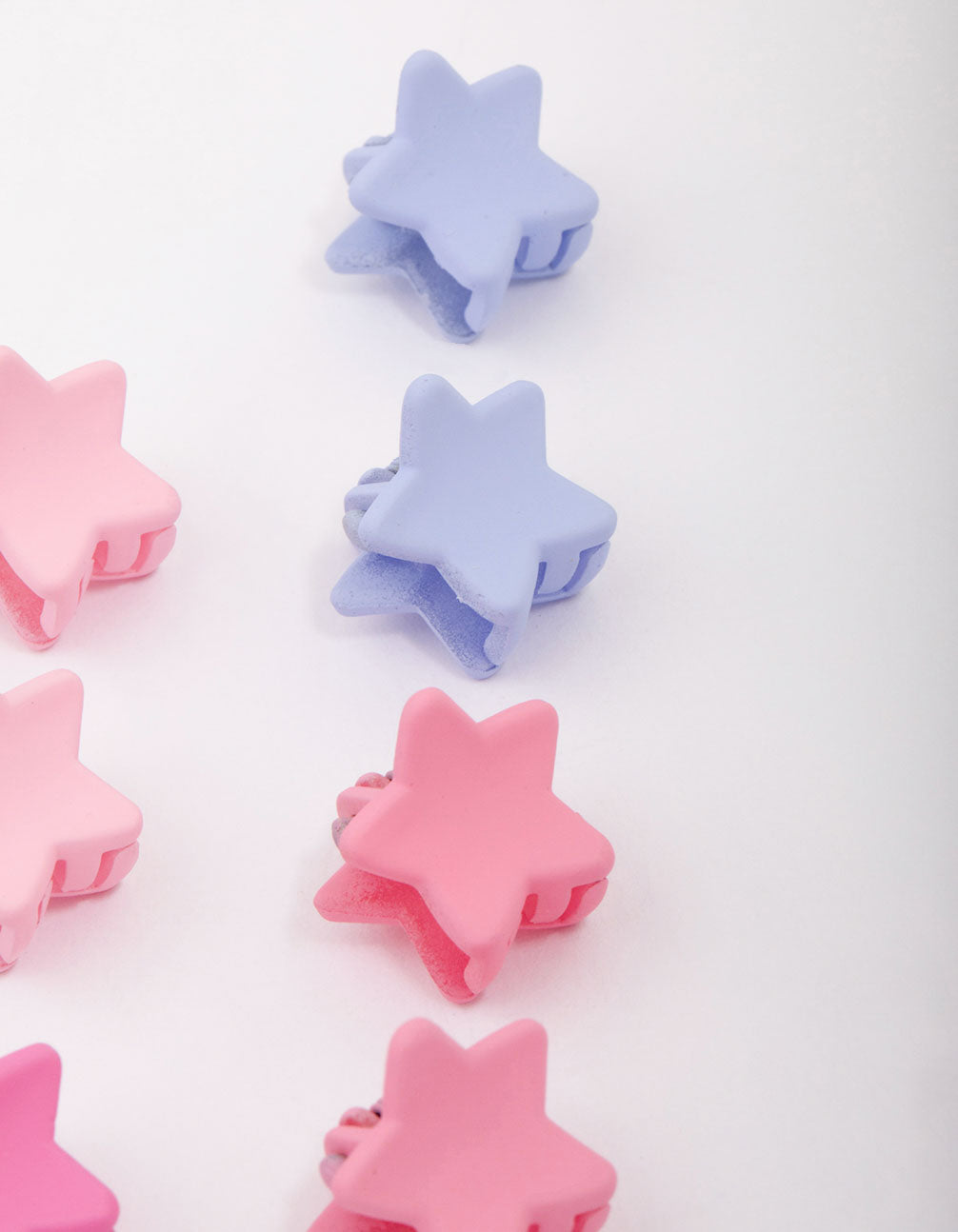 Kids Mini Star Hair Claw Clip 10-Pack